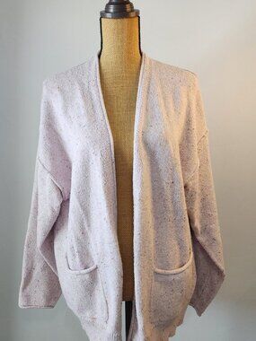 Universal Thread Lavender Speckled Confetti Cardigan L